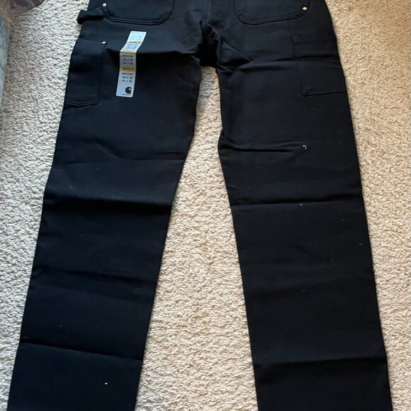 Carhartt Firm Duck Double Front Work Dungaree - Picture 2 of 3